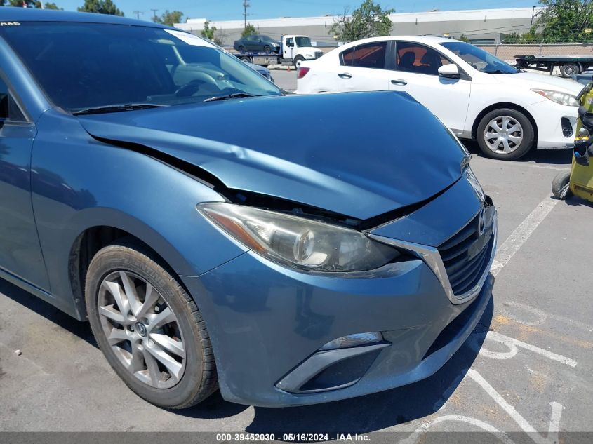 2014 Mazda Mazda3 I Touring VIN: JM1BM1V71E1114762 Lot: 39452030