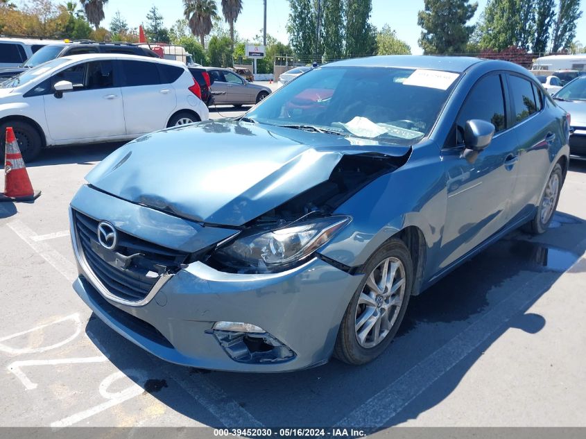 2014 Mazda Mazda3 I Touring VIN: JM1BM1V71E1114762 Lot: 39452030