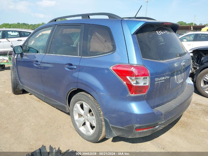 2015 Subaru Forester 2.5I Limited VIN: JF2SJAHC4FH836240 Lot: 39452039