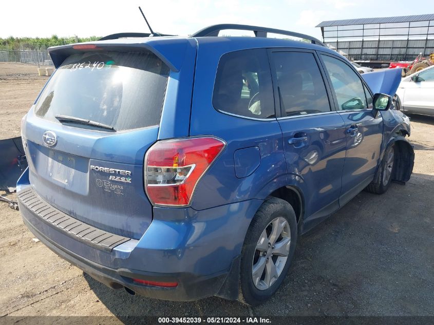 2015 Subaru Forester 2.5I Limited VIN: JF2SJAHC4FH836240 Lot: 39452039