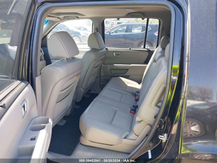 2010 Honda Pilot Touring VIN: 5FNYF4H85AB040628 Lot: 39452041