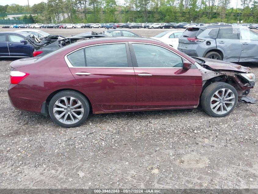 2014 Honda Accord Sport VIN: 1HGCR2F52EA065162 Lot: 39452048