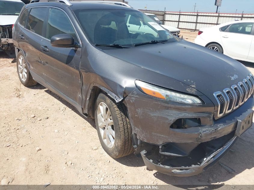 2016 Jeep Cherokee Limited VIN: 1C4PJLDB1GW158251 Lot: 39452052