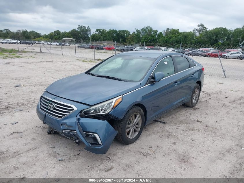 5NPE24AF3FH208721 2015 HYUNDAI SONATA - Image 2