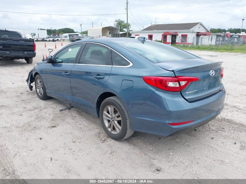 2015 HYUNDAI SONATA SE - 5NPE24AF3FH208721