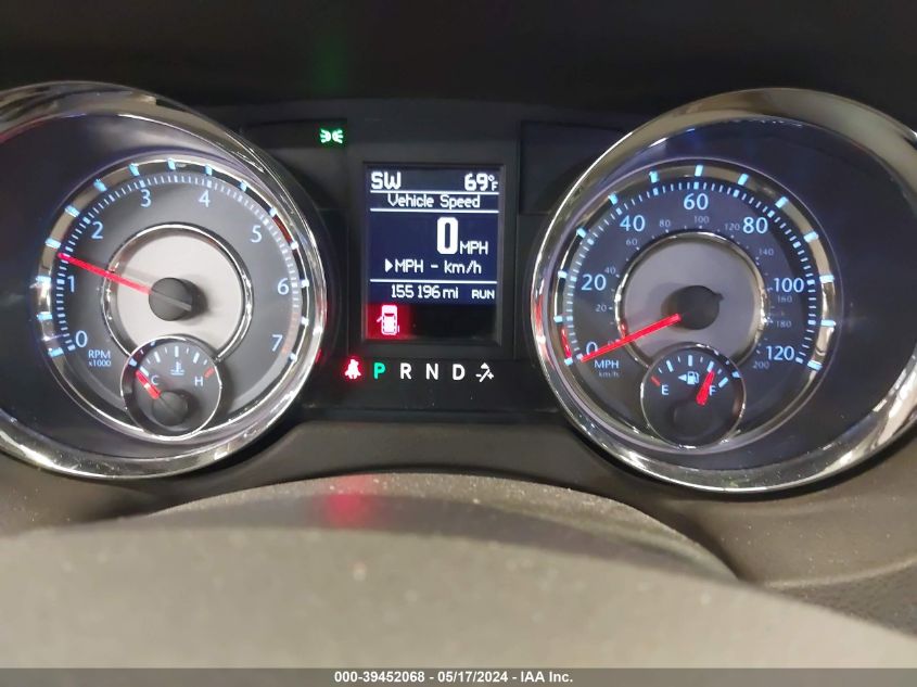 2012 Chrysler Town & Country Touring VIN: 2C4RC1BG3CR345645 Lot: 39452068