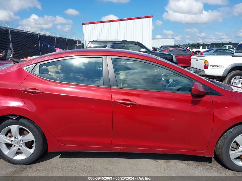 2012 Hyundai Elantra Gls (Ulsan Plant) VIN: KMHDH4AE7CU467162 Lot: 39452069