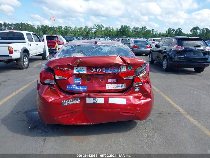 2012 Hyundai Elantra Gls (Ulsan Plant) VIN: KMHDH4AE7CU467162 Lot: 39452069