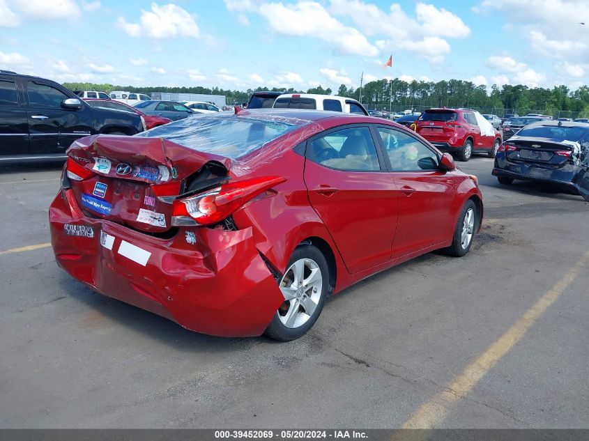 2012 Hyundai Elantra Gls (Ulsan Plant) VIN: KMHDH4AE7CU467162 Lot: 39452069