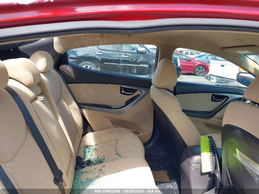 2012 Hyundai Elantra Gls (Ulsan Plant) VIN: KMHDH4AE7CU467162 Lot: 39452069