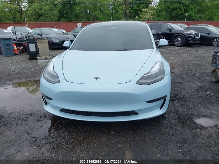 2023 Tesla Model 3 Rear-Wheel Drive VIN: 5YJ3E1EA6PF644510 Lot: 39452088