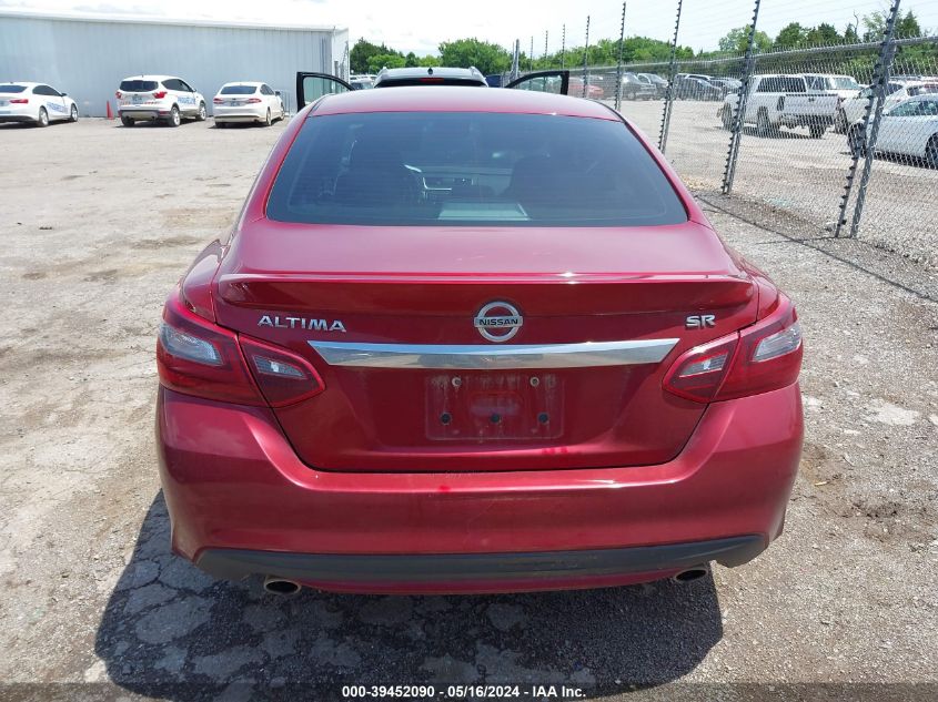 2018 Nissan Altima 2.5 Sr VIN: 1N4AL3AP3JC230940 Lot: 39452090