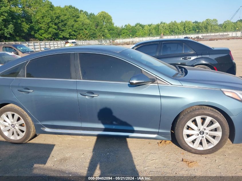 2017 Hyundai Sonata Sport VIN: 5NPE34AF7HH475389 Lot: 39452094