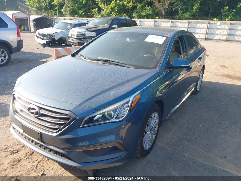 2017 Hyundai Sonata Sport VIN: 5NPE34AF7HH475389 Lot: 39452094