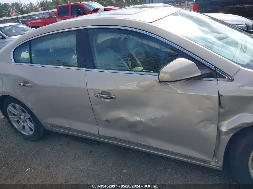 2010 Buick Lacrosse Cxl VIN: 1G4GC5GG6AF127013 Lot: 39452097