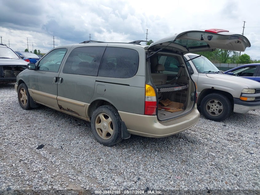 1999 Mercury Villager Estate/Sport VIN: 4M2XV11TXXDJ17256 Lot: 39452105