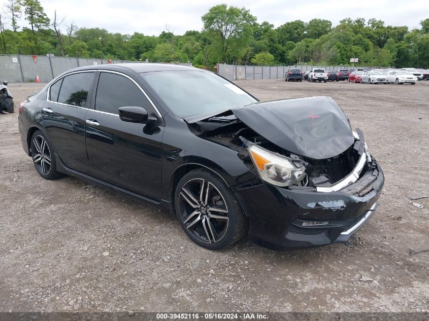 1HGCR2F5XGA137213 2016 HONDA ACCORD - Image 1