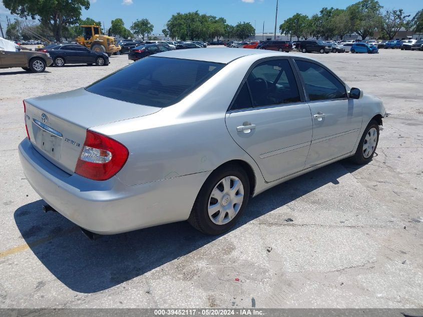 2003 Toyota Camry Le VIN: 4T1BE32K43U680374 Lot: 39452117