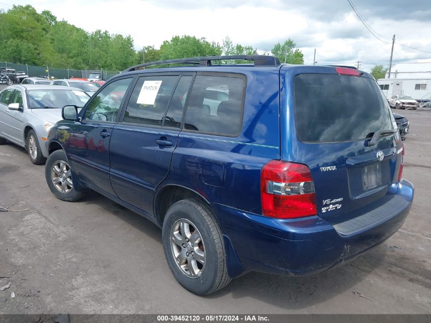 2004 Toyota Highlander V6 VIN: JTEEP21A340014531 Lot: 39452120