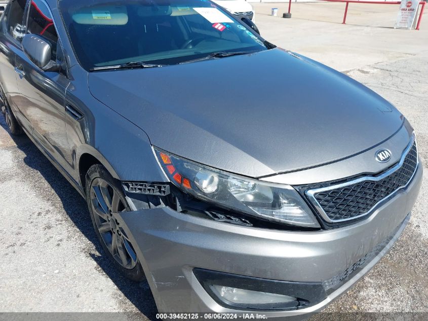 2013 Kia Optima Sx VIN: 5XXGR4A61DG104791 Lot: 39452125