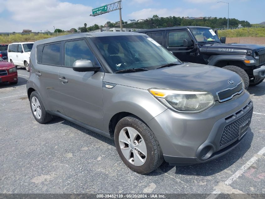 2014 Kia Soul VIN: KNDJN2A29E7106592 Lot: 39452139