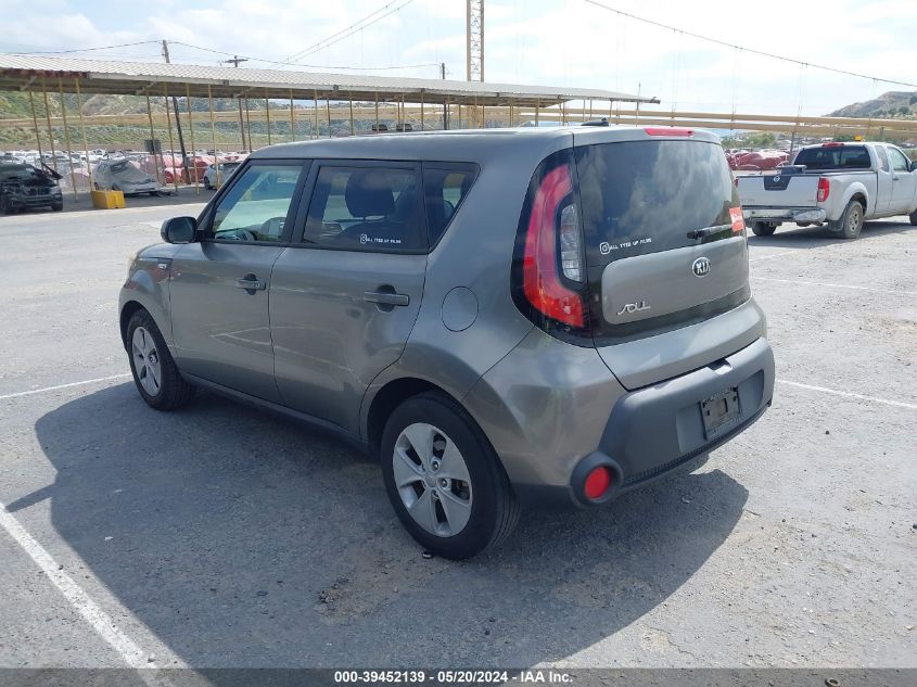 2014 Kia Soul VIN: KNDJN2A29E7106592 Lot: 39452139