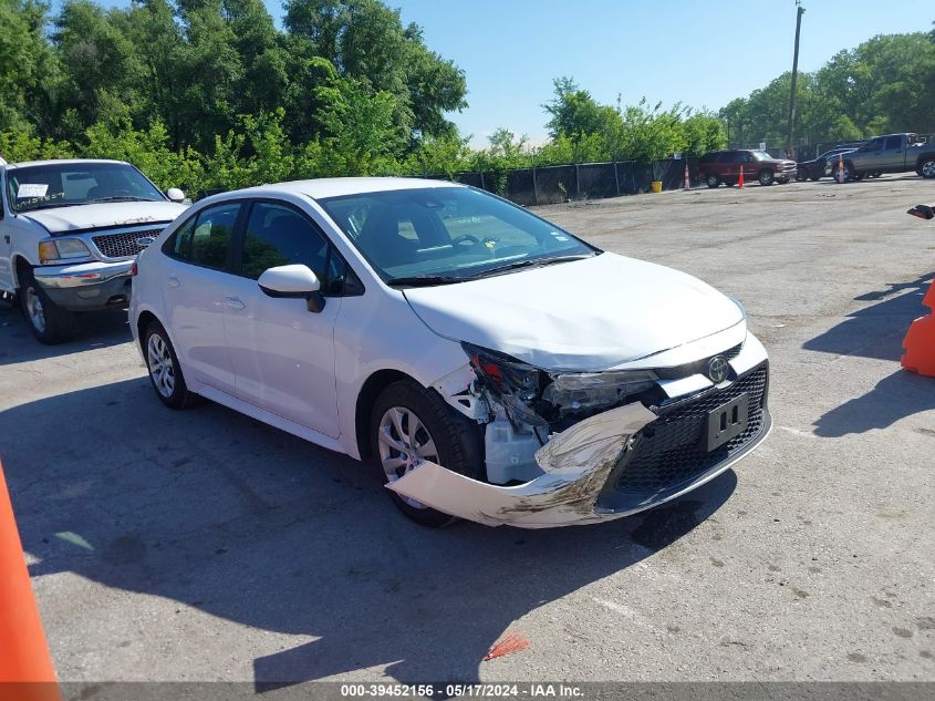 2022 Toyota Corolla Le VIN: 5YFEPMAE2NP343490 Lot: 39452156