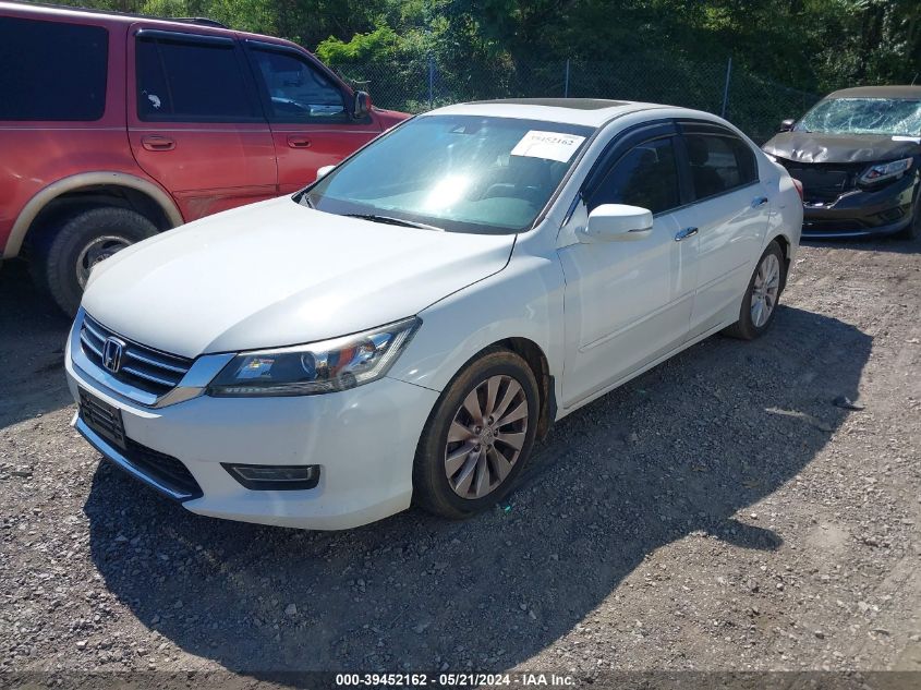 2013 Honda Accord Exl VIN: 1HGCR2F87DA076862 Lot: 39452162