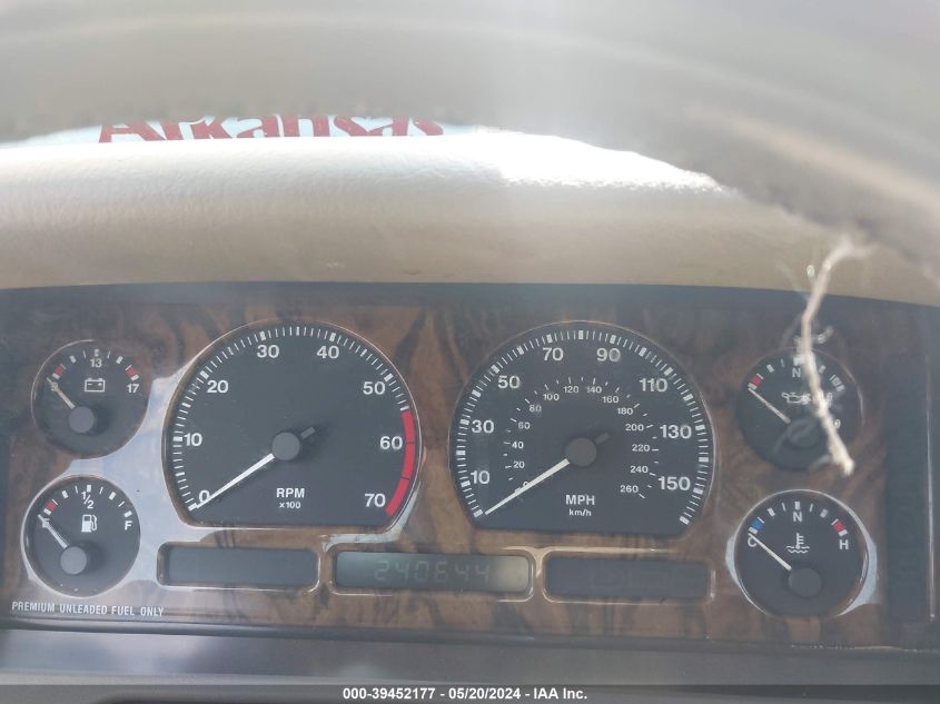 1997 Jaguar Xj6 L VIN: SAJHX624XVC806999 Lot: 39452177