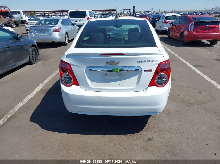 2015 Chevrolet Sonic Ltz Auto VIN: 1G1JE5SB5F4210637 Lot: 39452183