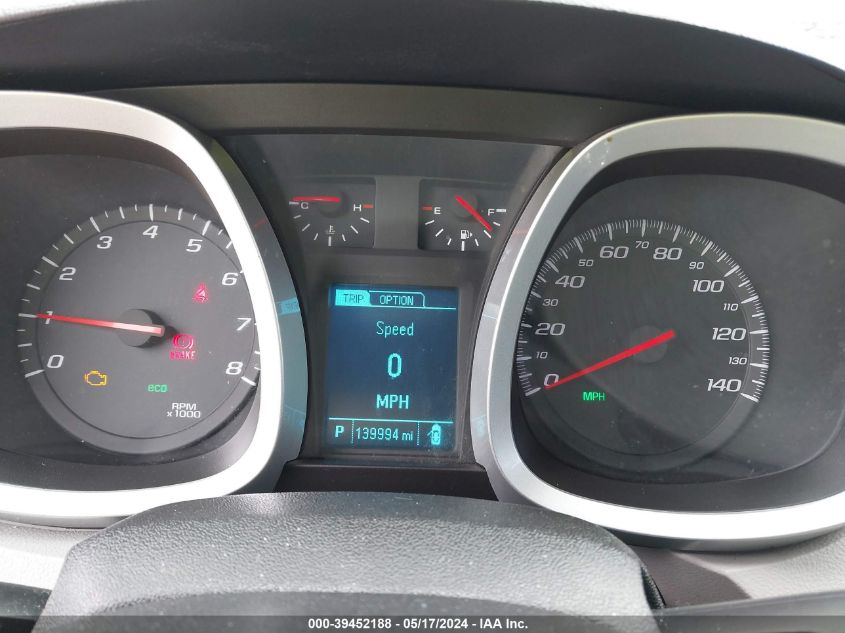 2013 Chevrolet Equinox Ls VIN: 1GNFLCEK0DZ119835 Lot: 39452188