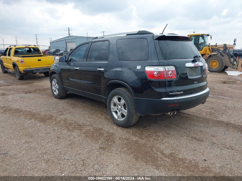 2011 GMC Acadia Sle VIN: 1GKKRPED1BJ412870 Lot: 39452198