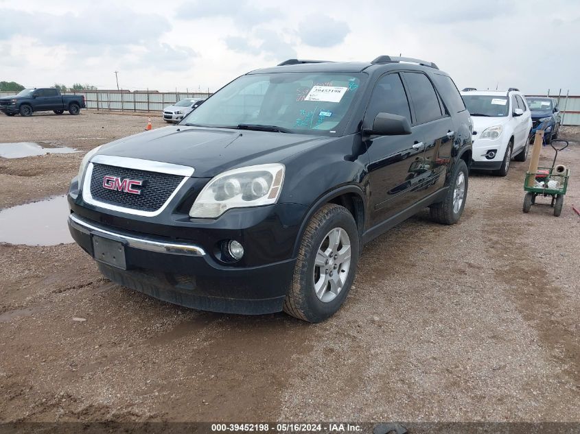 2011 GMC Acadia Sle VIN: 1GKKRPED1BJ412870 Lot: 39452198