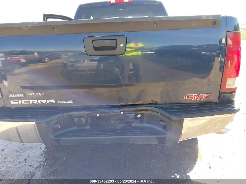 2009 GMC Sierra 1500 Sle VIN: 1GTEK290X9Z257058 Lot: 39452203