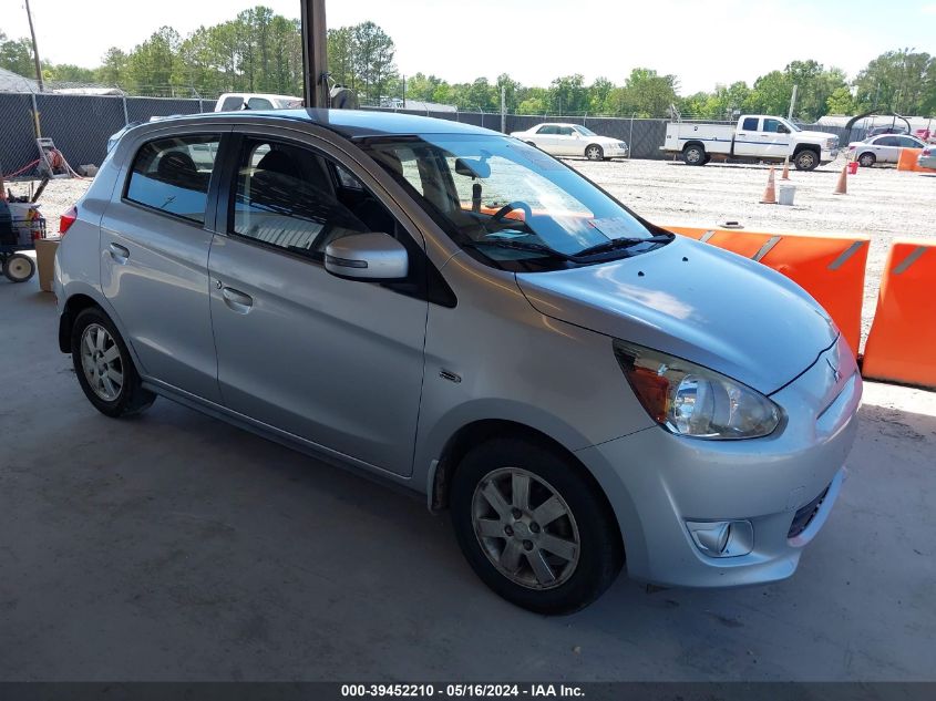 2015 Mitsubishi Mirage Es VIN: ML32A4HJ9FH006838 Lot: 39452210