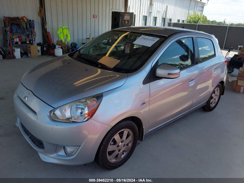 2015 Mitsubishi Mirage Es VIN: ML32A4HJ9FH006838 Lot: 39452210