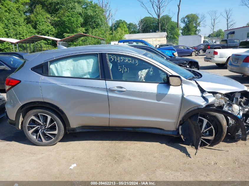 2019 Honda Hr-V Sport VIN: 3CZRU6H18KG709375 Lot: 39452213