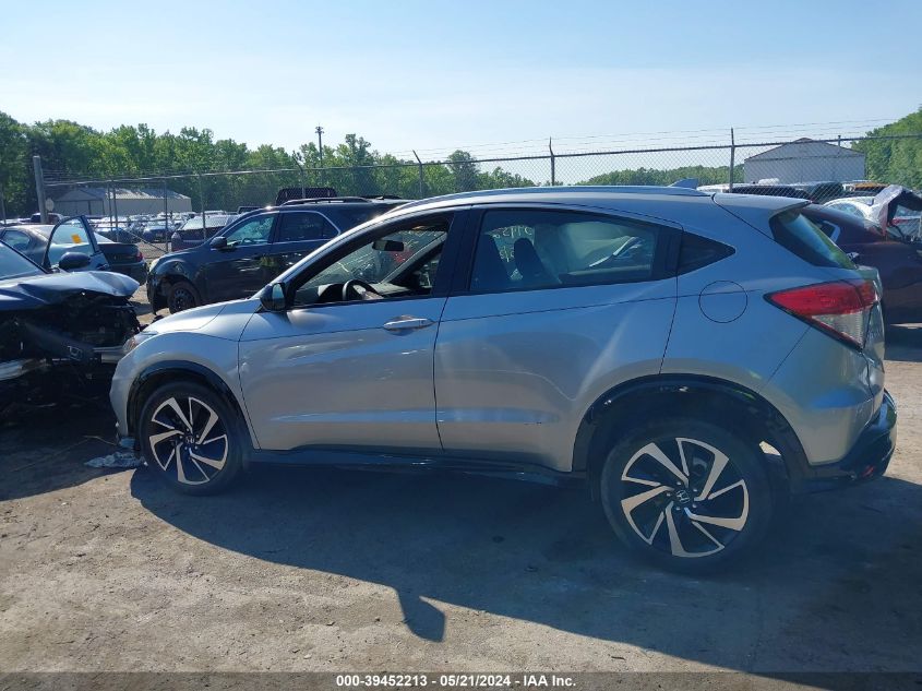 2019 Honda Hr-V Sport VIN: 3CZRU6H18KG709375 Lot: 39452213