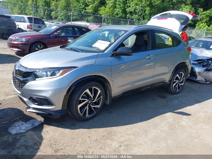 2019 Honda Hr-V Sport VIN: 3CZRU6H18KG709375 Lot: 39452213