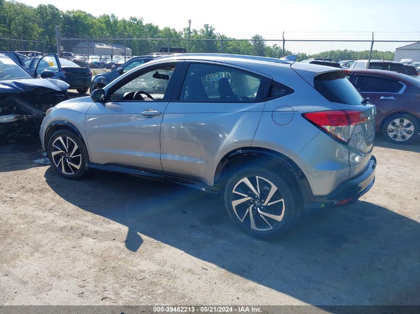 2019 Honda Hr-V Sport VIN: 3CZRU6H18KG709375 Lot: 39452213