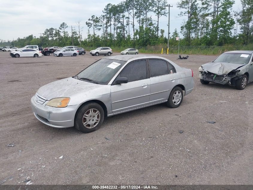 2HGES16562H564342 | 2002 HONDA CIVIC