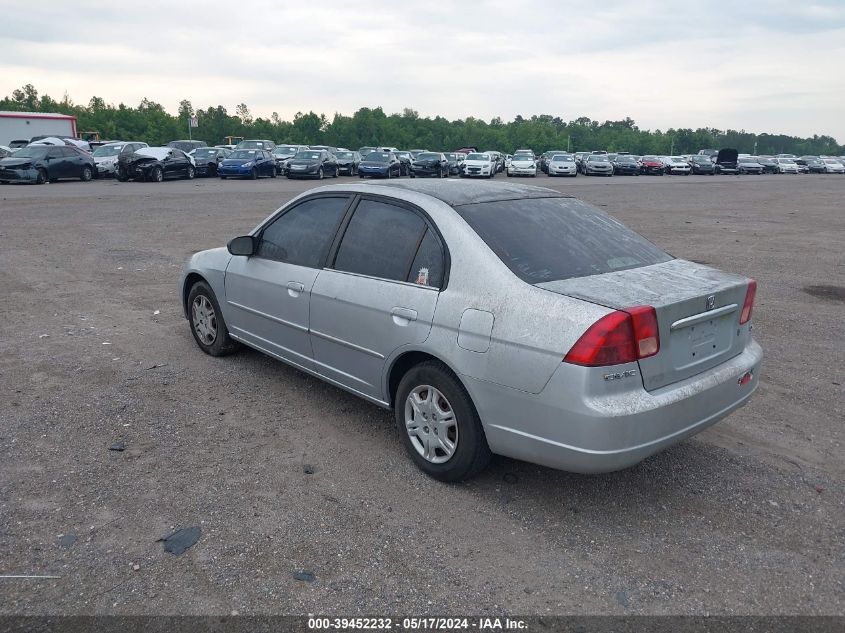 2HGES16562H564342 | 2002 HONDA CIVIC