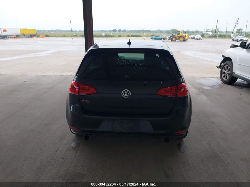 2017 Volkswagen Golf Gti Autobahn 4-Door/S 4-Door/Se 4-Door/Sport 4-Door VIN: 3VW447AUXHM034789 Lot: 39452234