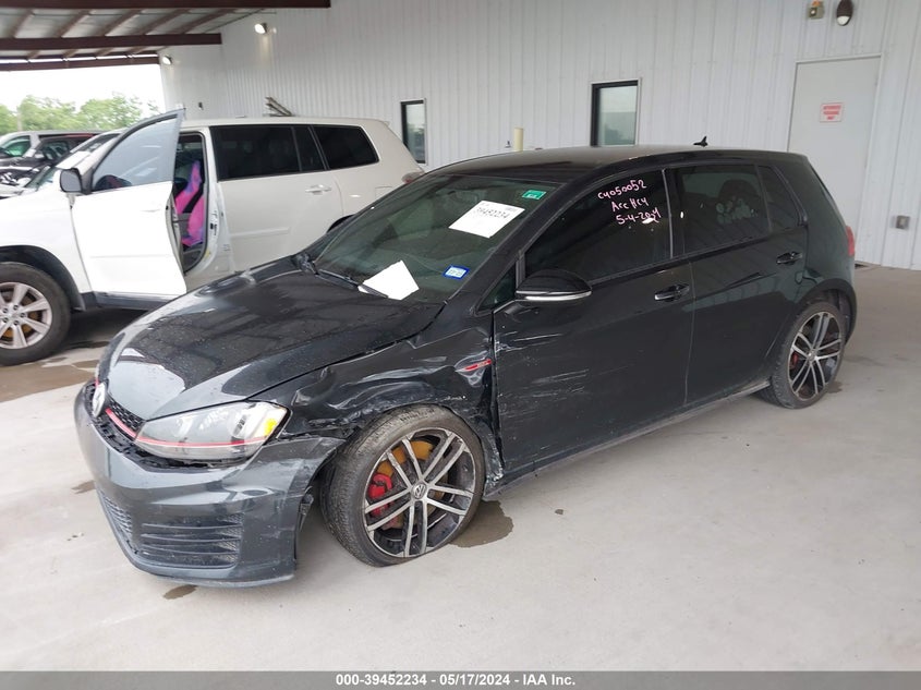 VIN 3VW447AUXHM034789 2017 VOLKSWAGEN GOLF GTI AUTOBAHN 4-DOOR/S 4-DOOR/SE 4-DOOR/SPORT 4-DOOR