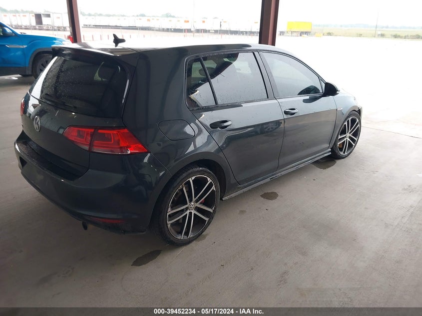 VIN 3VW447AUXHM034789 2017 VOLKSWAGEN GOLF GTI AUTOBAHN 4-DOOR/S 4-DOOR/SE 4-DOOR/SPORT 4-DOOR