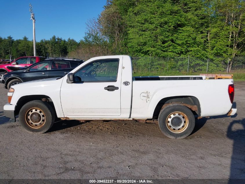 2012 Chevrolet Colorado Work Truck VIN: 1GCCSBFE8C8127851 Lot: 39452237