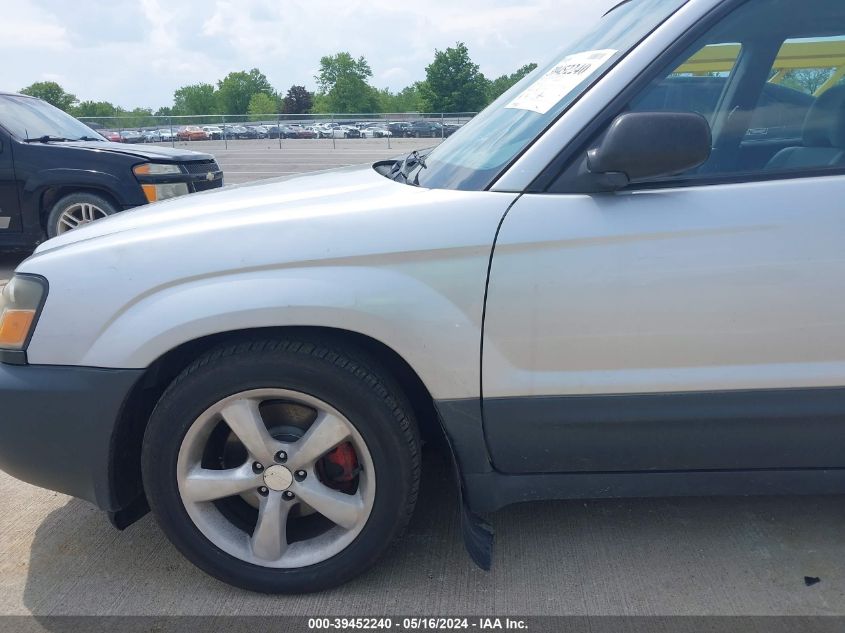 2003 Subaru Forester X VIN: JF1SG63663H758508 Lot: 39452240