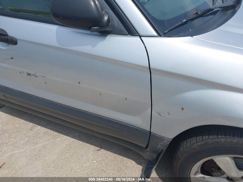 2003 Subaru Forester X VIN: JF1SG63663H758508 Lot: 39452240