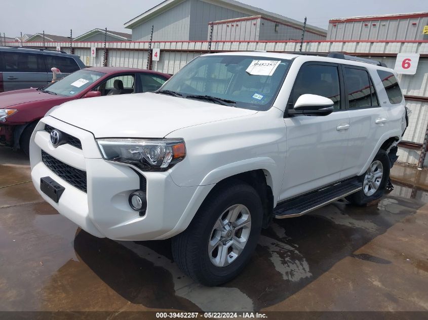 2019 Toyota 4Runner Sr5 Premium VIN: JTEBU5JR1K5653963 Lot: 39452257