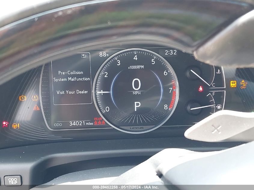 2021 Lexus Es 350 VIN: 58ADZ1B17MU085781 Lot: 39452258